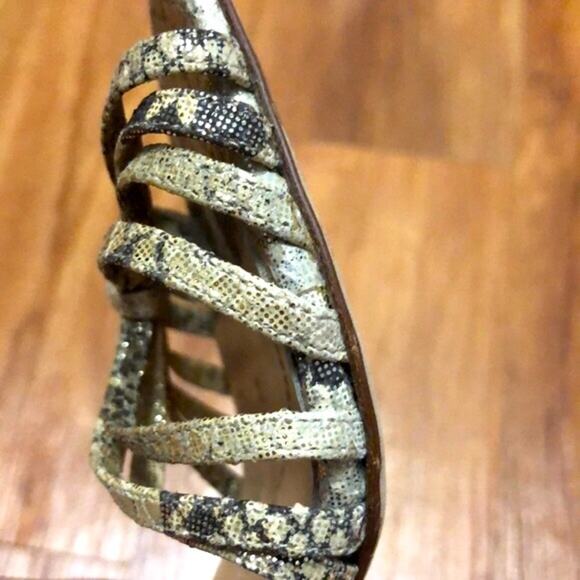 Kate Spade 2005 Sparkle Snakeskin Heels Size 5.5 - Picture 10 of 14